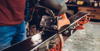 Smarowanie na gorąco żelazkiem